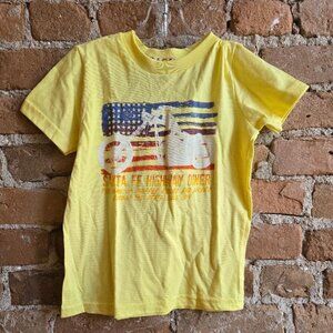 Motorcycle, Santa Fe Tee. Native Funk and Flash